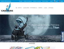 Tablet Screenshot of caretero.pl